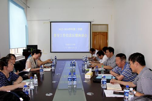 检查组在马克思主义学院举行督导信息反馈座谈会