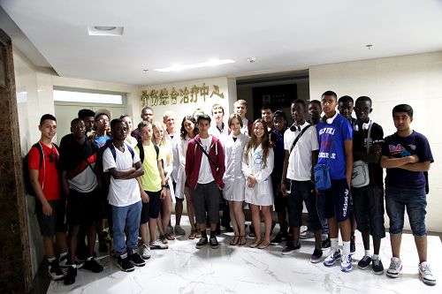 参观附属第一医院骨伤综合治疗中心