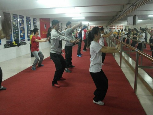 武术协会举办武术交流会