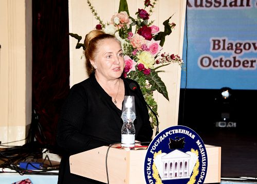 俄罗斯阿穆尔州副主席 奥莉佳 B.L.女士致辞